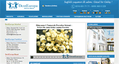 Desktop Screenshot of denteuropa.com